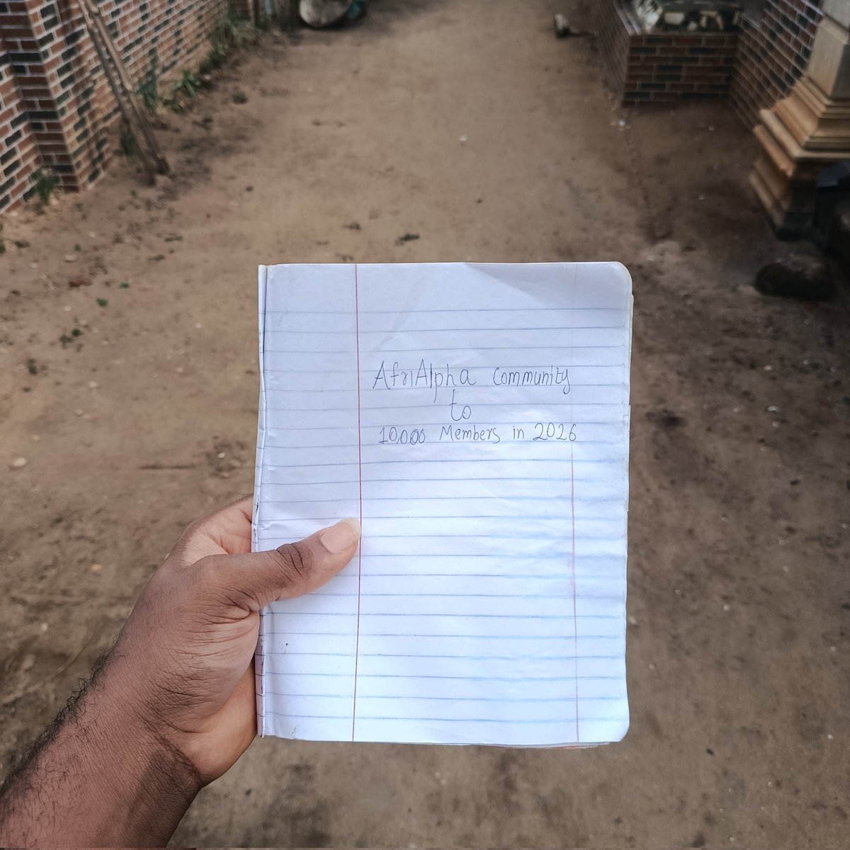 Our LOTTO this year is: 
"AfriAlpha Community to 10,000 Members in 2026"

<a href="/AfriAlpha/">AfriAlpha</a>