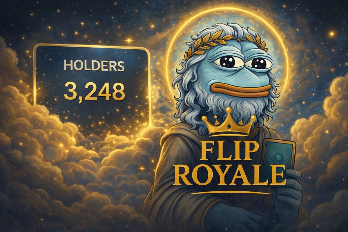 $FLIP has reached 3,248 holders!

We've passed an important milestone.

Flip Royale will continue to build and grow step by step.

The first card game on <a href="/virtuals_io/">Virtuals Protocol</a>  is now available on the <a href="/baseapp/">Base App</a> !

$FLIP is still at the beginning of its journey!