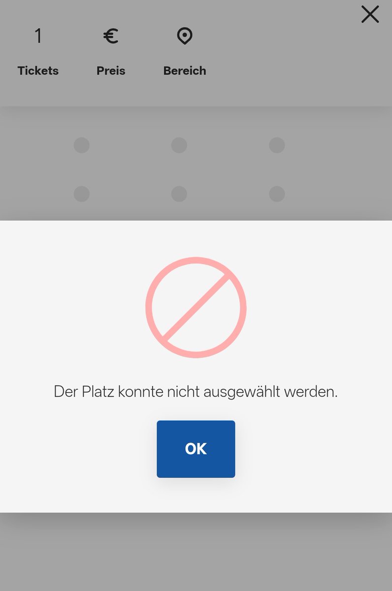 Bochum-Ticketshop ist, wenn du sofort durchkommst und dann trotzdem keine Tickets kaufen kannst.