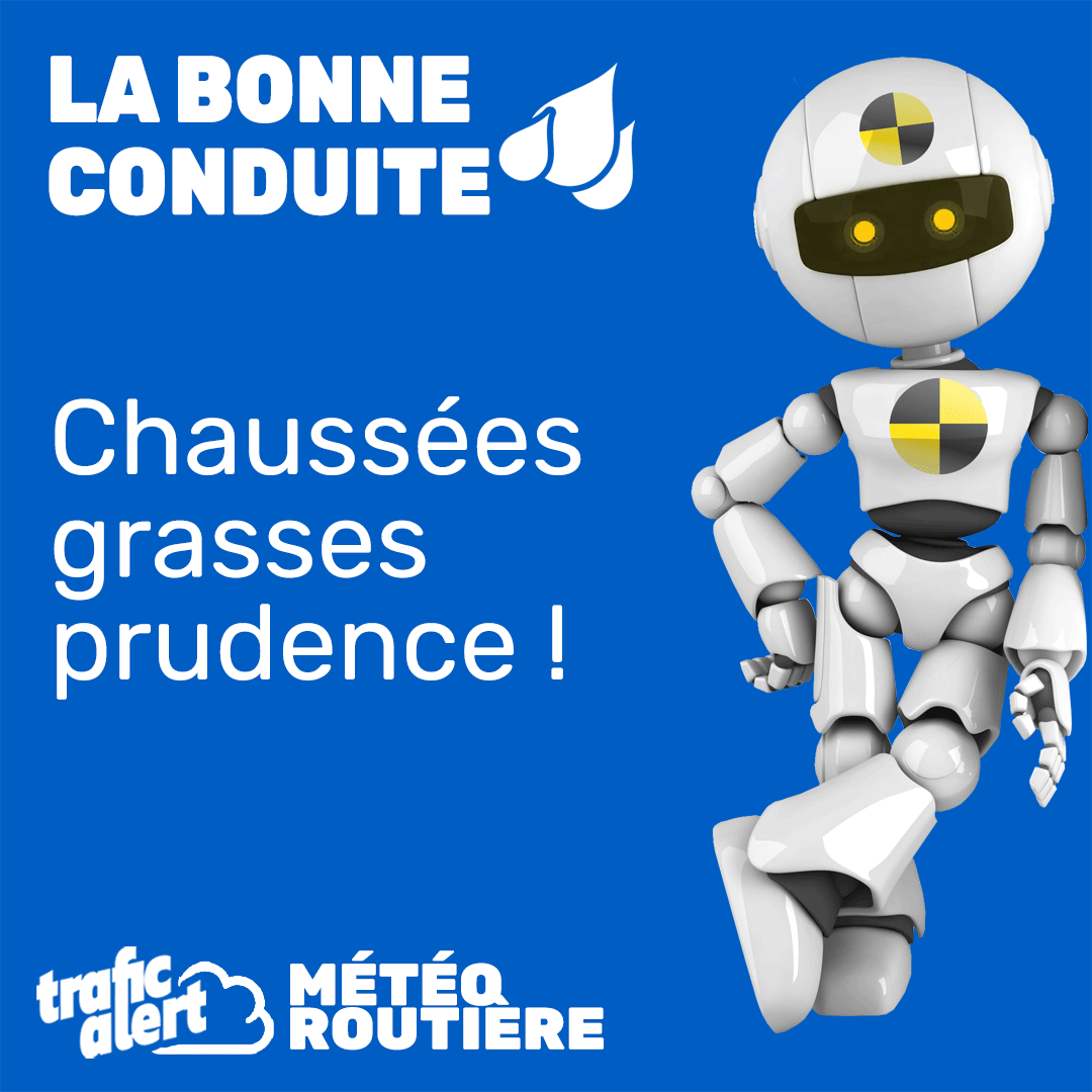 🌥 LA BONNE CONDUITE PLUIE | Après une période sèche attention aux chaussées grasses  +sur  ift.tt/rg3lYHX