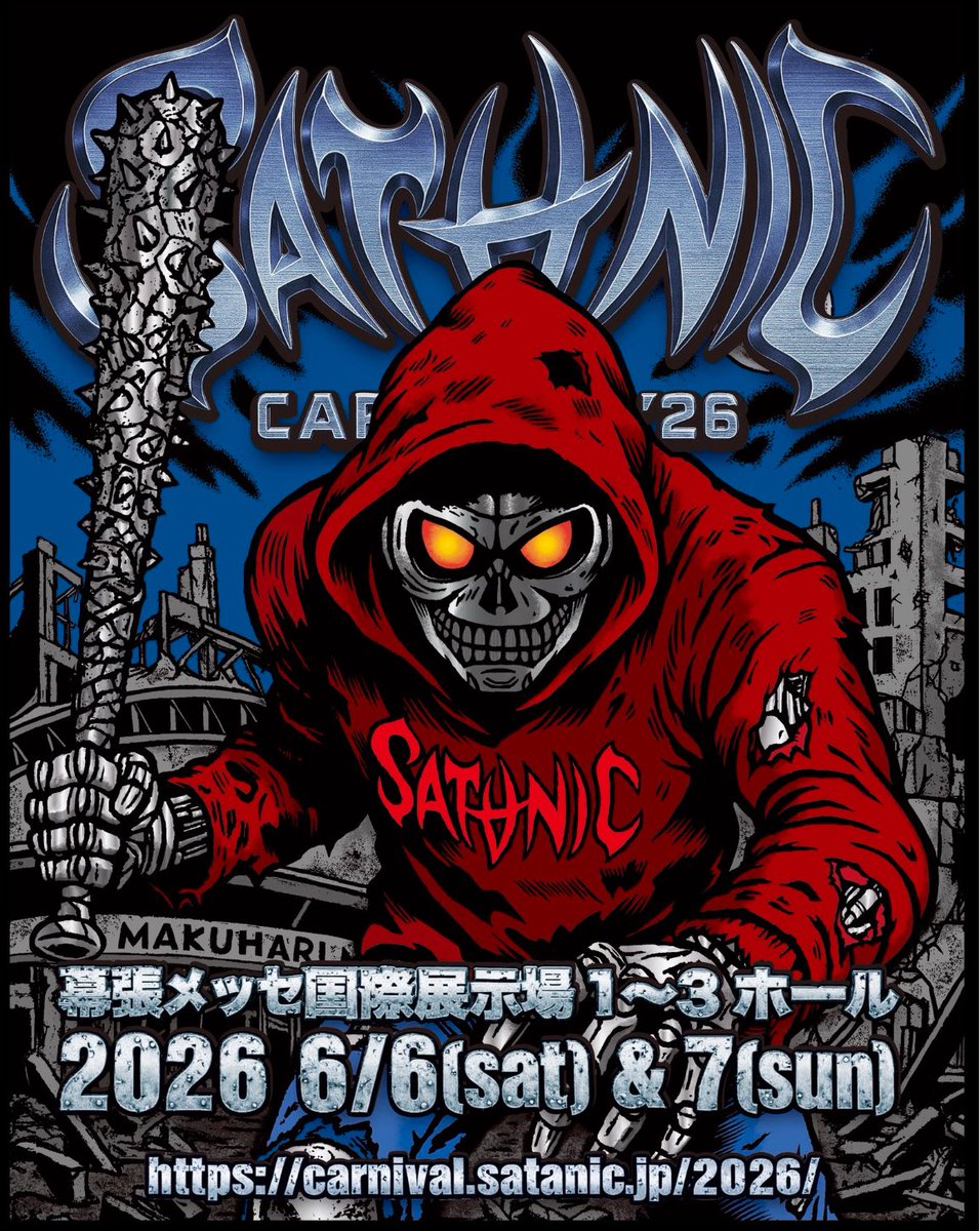 LIVE SCHEDULE UP!!ψ(⃔ ॑꒳ ॑*)⃕ψ】 2026.06.06/07 PIZZA OF DEATH