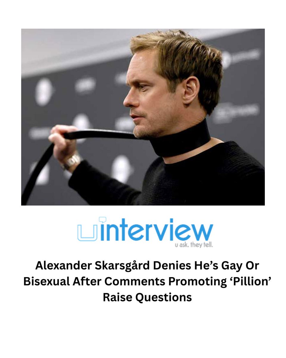 uinterview's tweet image. Alexander Skarsgård Denies He’s Gay Or Bisexual After Comments Promoting ‘Pillion’ Raise Questions

#AlexanderSkarsgard #CelebrityInterview #FilmPromo

Follow @uinterview for the best viral videos, celebrity interviews, and news

Read More: uinterview.com/news/alexander…