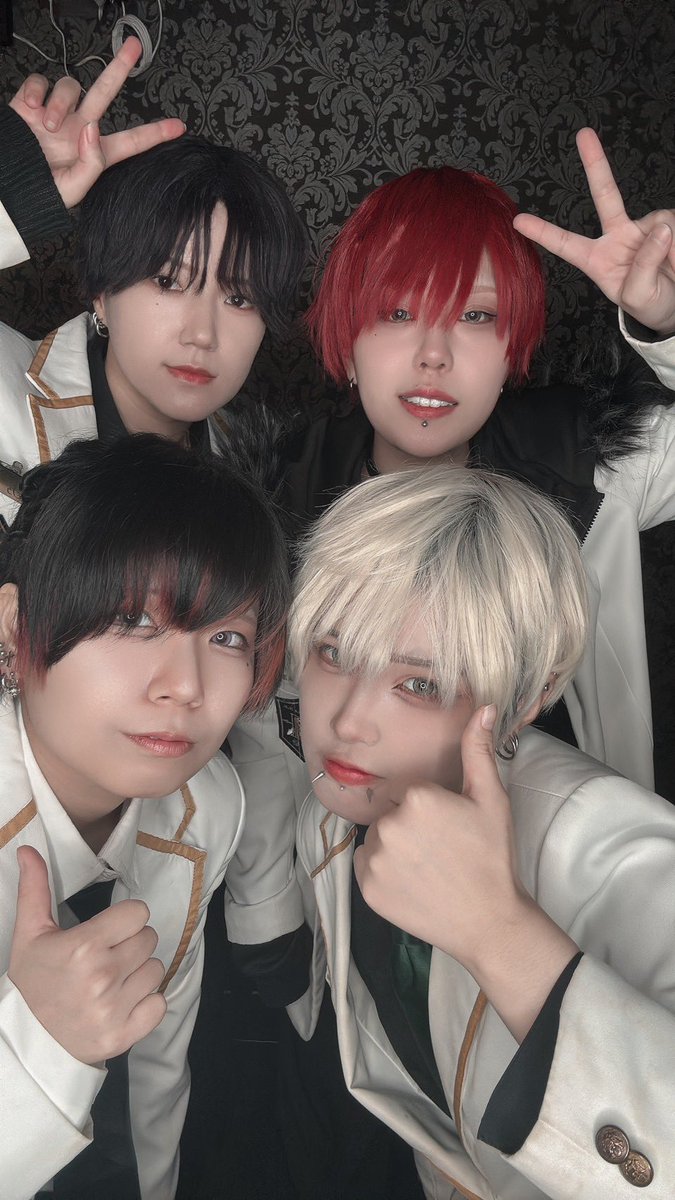 天使学園オリジナルジャージ　男装　カフェ Ange:U ✨️🗣天使学園で配信開始！🎥✨️ 参加メンバー：棗、颯舞、蝶、遊