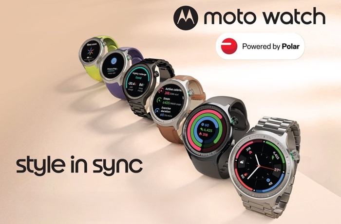 moto watch launched in India at ₹5,999 featuring 1.4-inch OLED screen, dual-band GPS, IP68 design, Polar Health Tracking, and more  mobigyaan.com/moto-watch-ind…