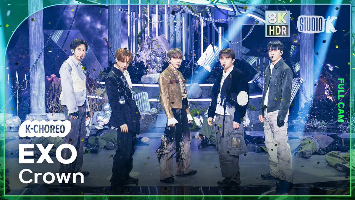 [VIDEO] 260123 EXO - ‘Crown’ @ KBS Music Bank 

👑 Full Stage Performance 
- youtu.be/cQeeTansp8U?si…
- youtu.be/8BJRKLKut2I?si…

👑 8K Full Cam 
- youtu.be/EEUR2TRM9XQ

👑 Fancam
SUHO youtu.be/rV2MLzjPPPY
CHANYEOL youtu.be/jC3BN6n7Xmk
DOH KYUNGSOO youtu.be/Q-LXhN06HrQ