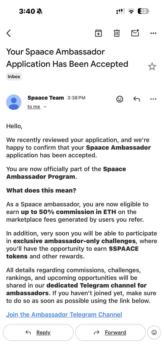 Asad_onchain's tweet photo. Excited to announce that I’ve been selected as an ambassador for @spaace_io ! 🎉 Thank you @spaace_io for this incredible opportunity.
Looking forward to collaborating and contributing to the community. Stay tuned for more updates….
#CryptoCommunity
#Ambassador #SpaaceIO #CommunityEngagement