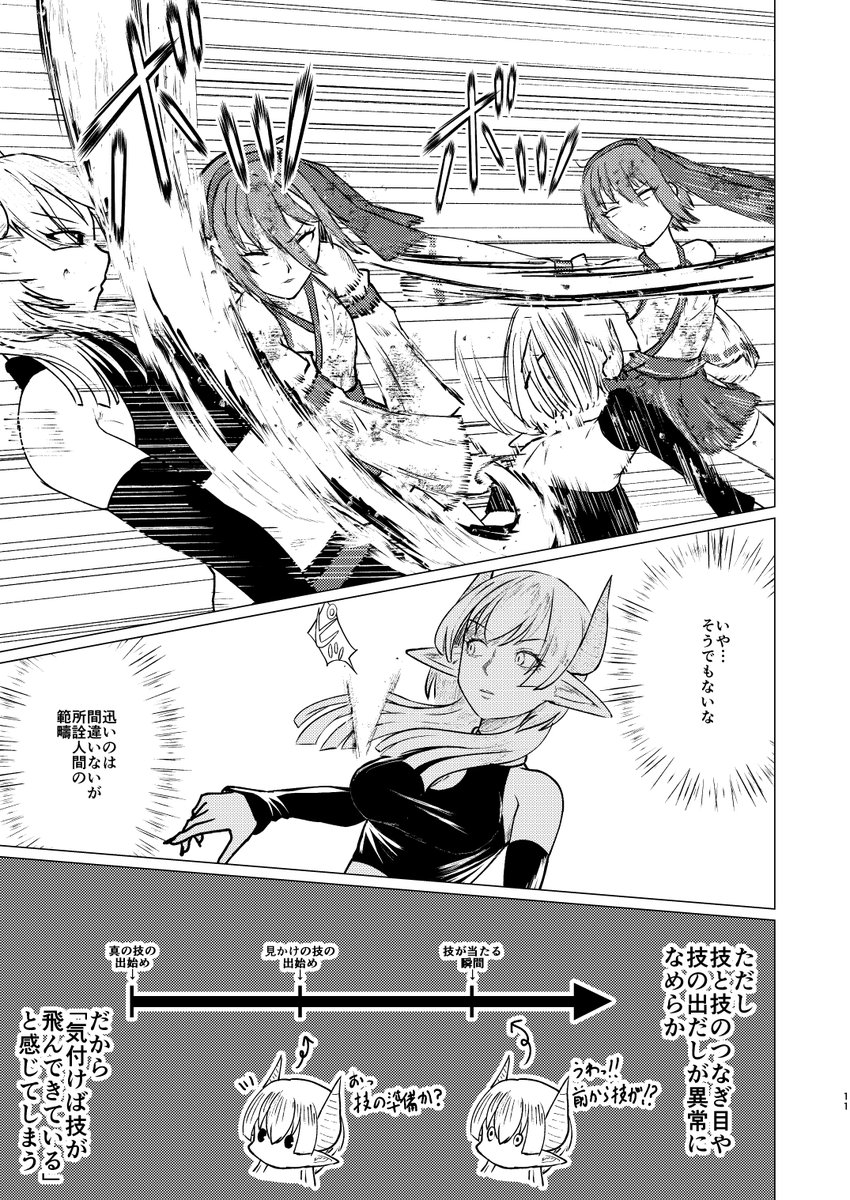 魔法少女 vs 淫魔の特にエロくないバトル漫画(2/3) 