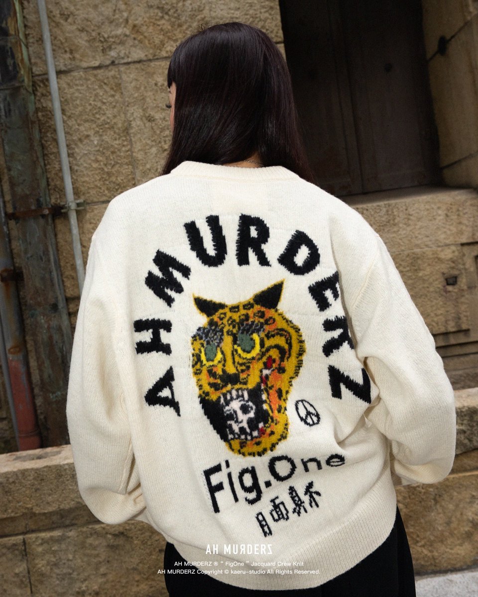 Coming Soon !!!!!!! AH MURDERZ “ Fig One ” Jacquard Crew Knit