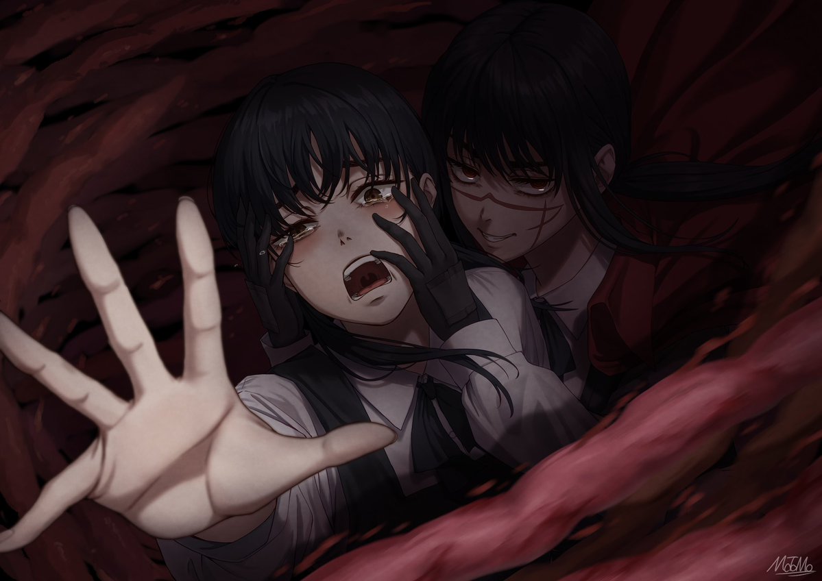 manga_matomo's tweet image. 助けてデンジ