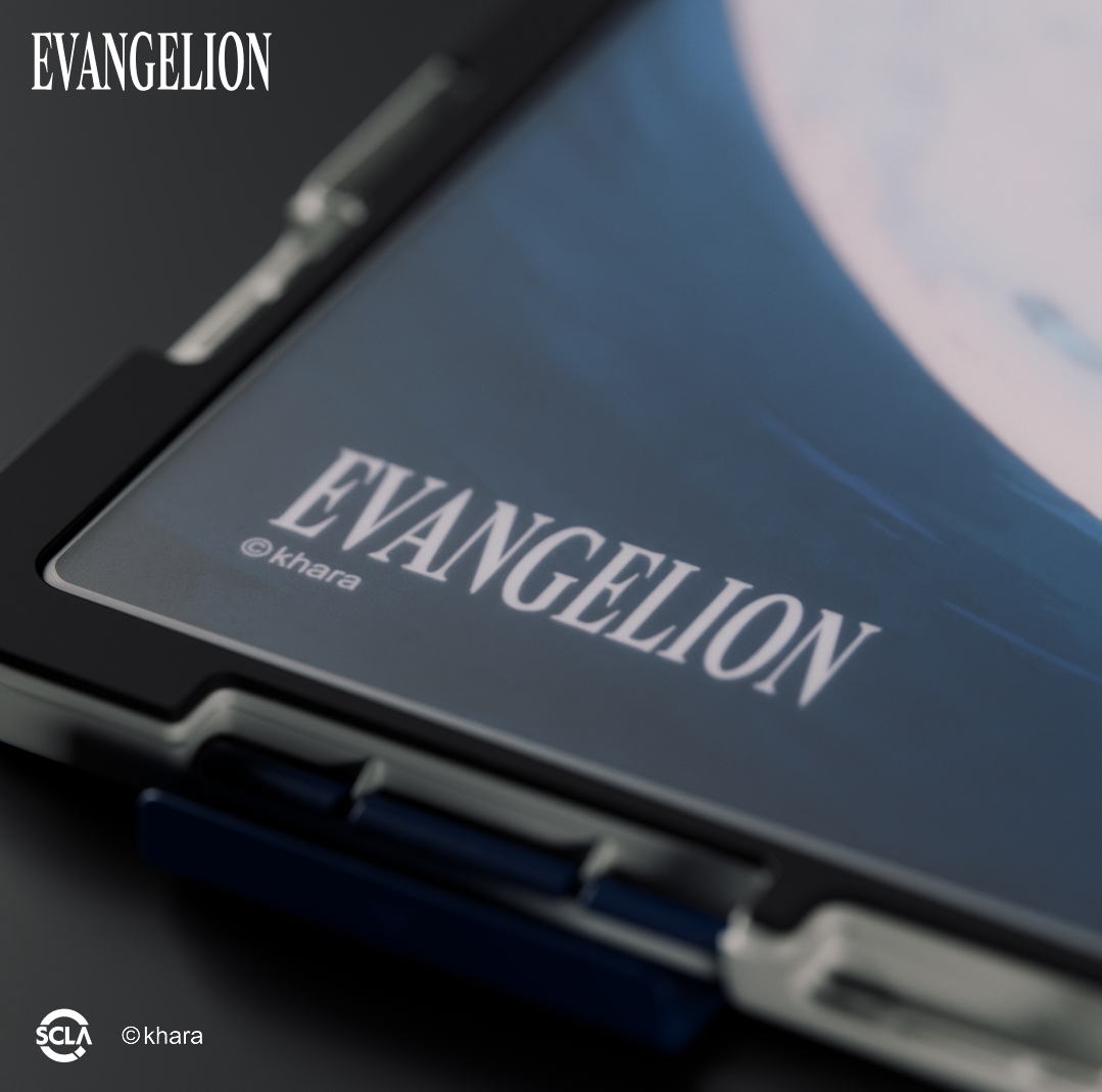 The SP-005 comes in a custom EVANGELION box, and included stickers