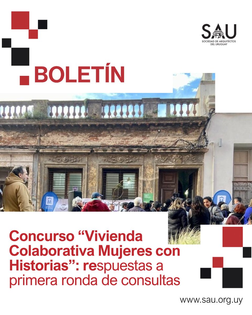 Sociedad de Arquitectos del Uruguay tweet media