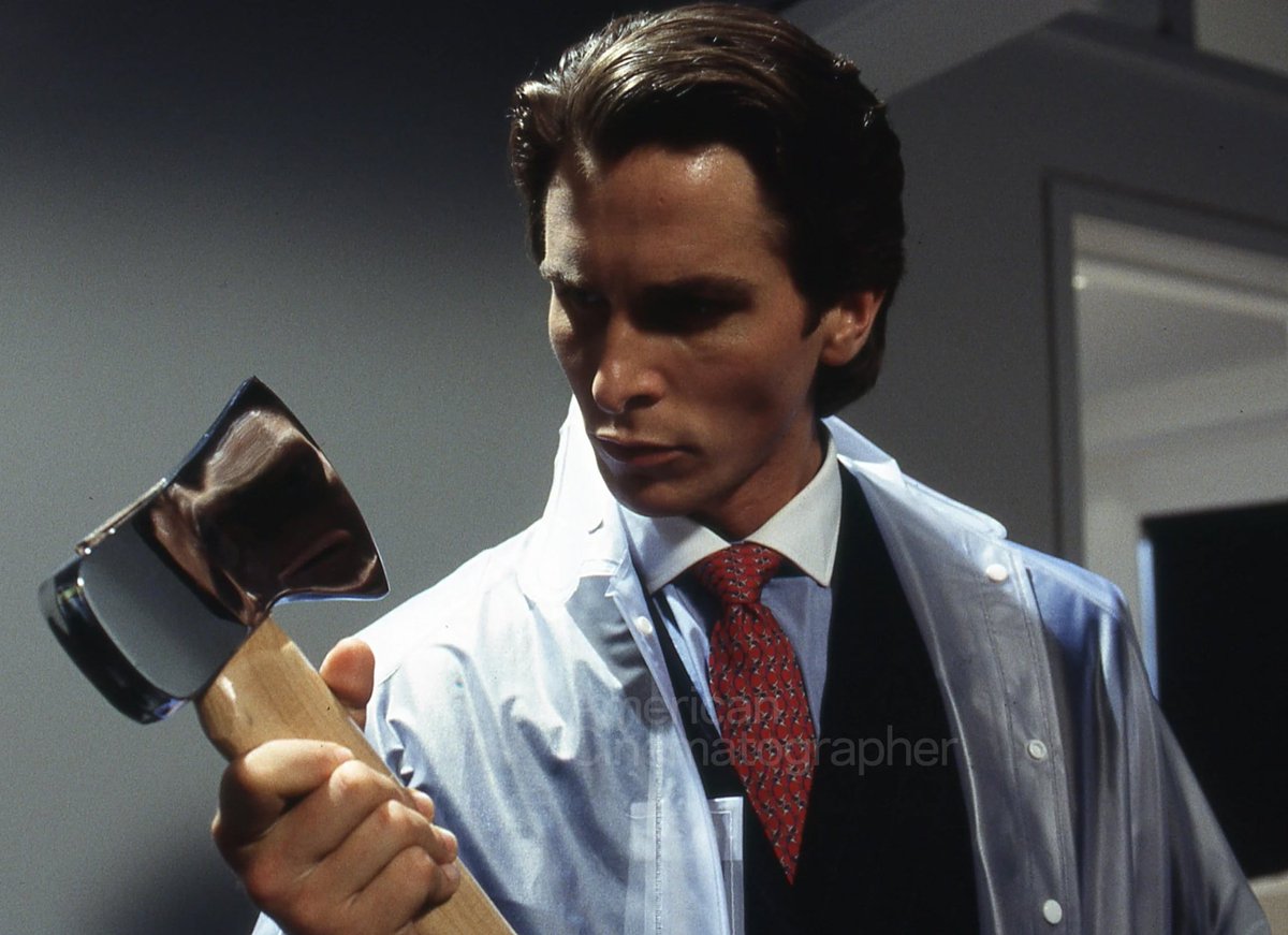 I still think about this outfit by Bottega Veneta spring 2025.

Reminds me of American Psycho*