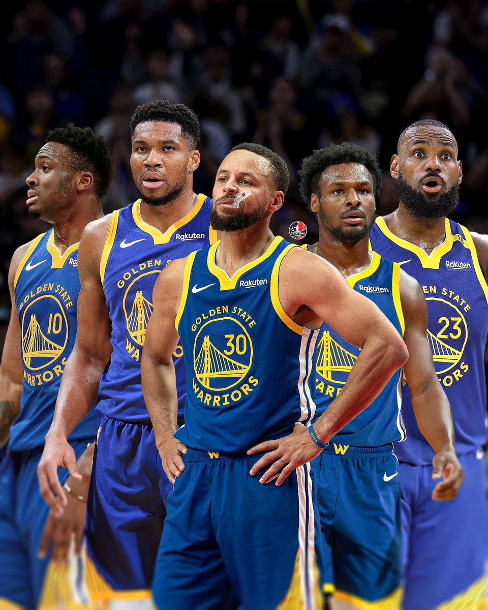 TheDunkCentral's tweet photo. Imagine the James Gang and the Antetokounbros in the Bay 👀🔥 https://t.co/7unxZD1fse