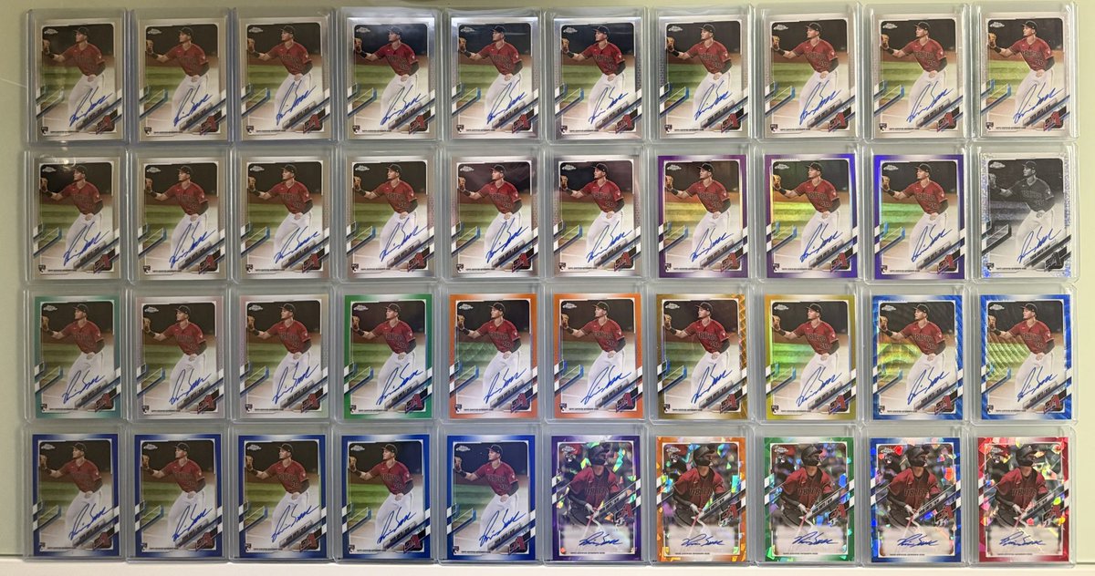 davidhaar's tweet photo. 2021 Topps Chrome Pavin Smith 🌈
Looking For:
- Red Auto #/5
- Red Wave Auto #/5
- Superfractor Auto #/1
- Sapphire Superfractor Auto #/1
#PavinSmith @Topps @CardPurchaser https://t.co/gSh7ZWTMtg