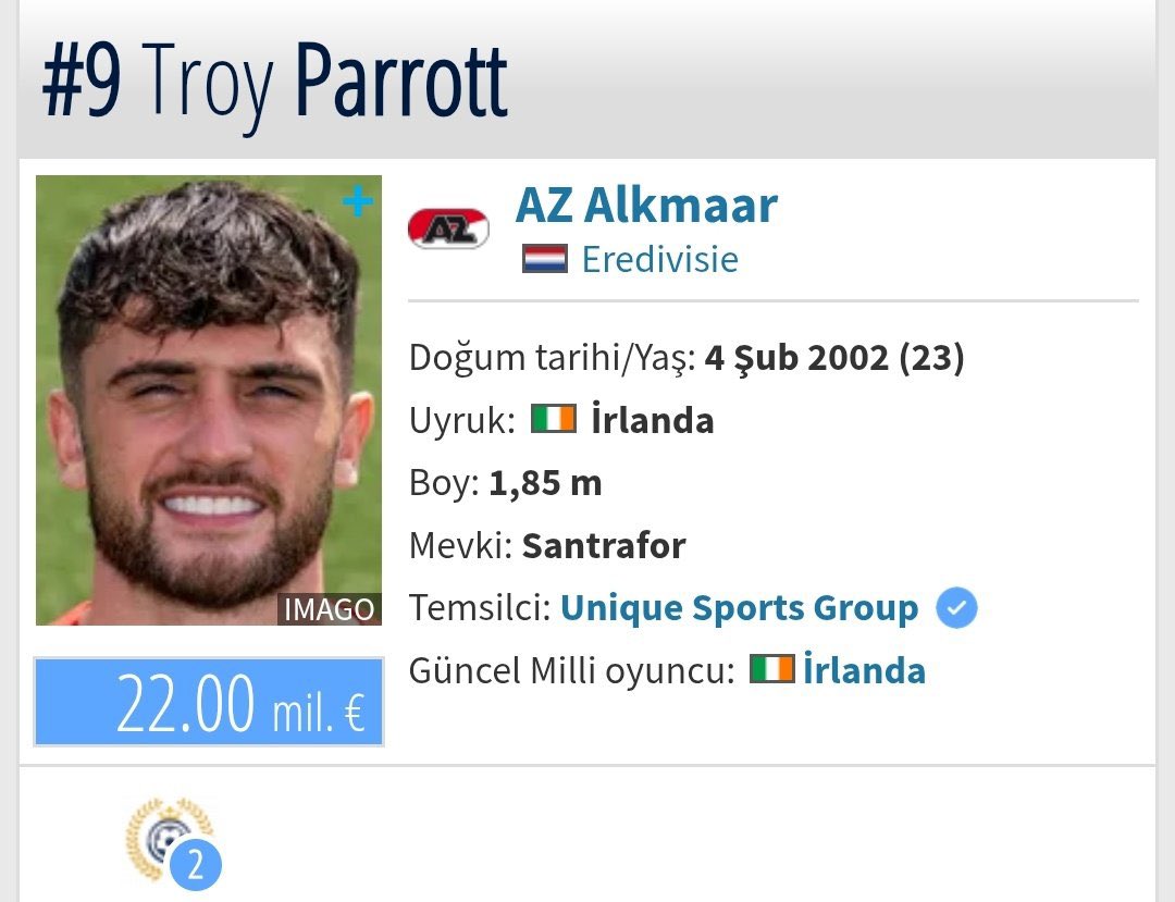 Piyasada forvet yokmuş bla bla bla