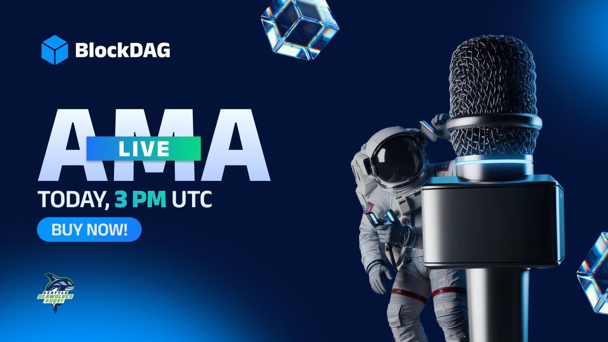 👩‍🚀BLOCKDAG x CRYPTO CLASH Signals are clear. Execution is live. 🎙Daily  AMAs — 3 PM UTC 🗓Presale ends — Jan 26 ⚡Mainnet, TGE & Listings — Early  Feb No pauses. No delays.