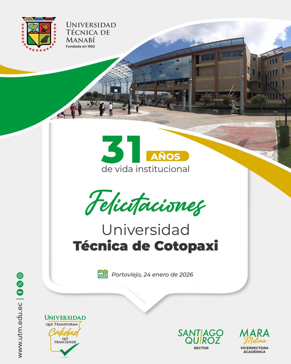 Universidad Técnica de Manabí tweet media