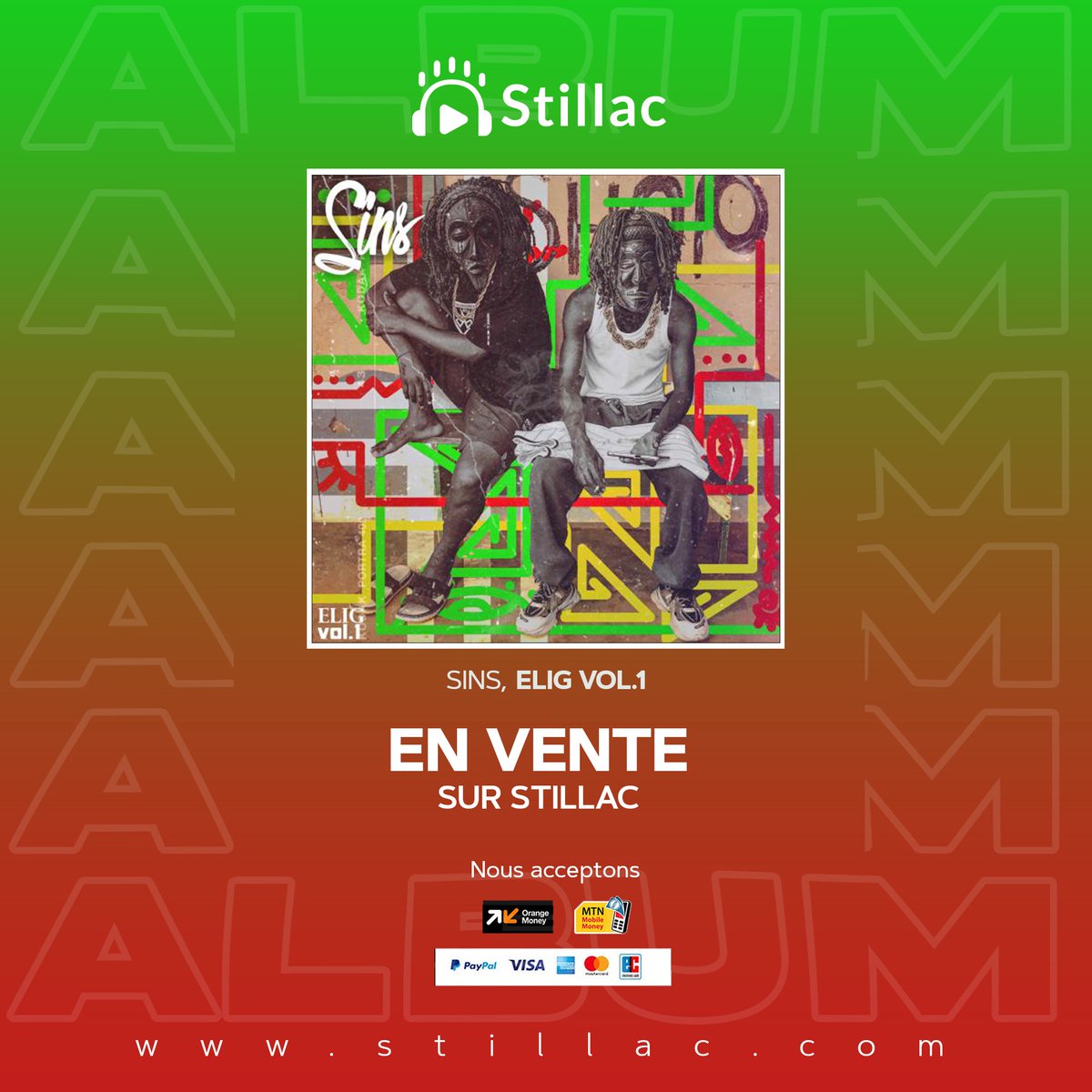 👹 "Le futur se nourrit du passé". Toujours avancer et s'inspirer de ce qui s'est passé avant. Dans le volume 1 de son projet "Elig", SINS prône la préservation de l'héritage.
N'oublies jamais d'où tu viens ! 

🖇️ still.ac/tt2g 

#Stillac
#LeMeilleurDeLaZik