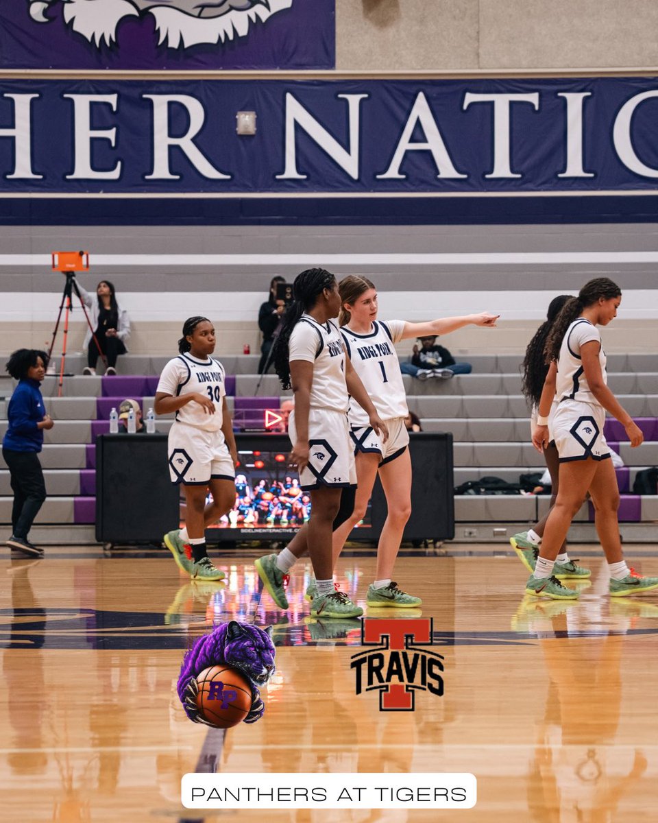 RPHS_GBB's tweet image. 🗣️GAME DAY!! Lady Panthers travel to Travis game times 4, 5:30 and 7!! #WYG #B4B