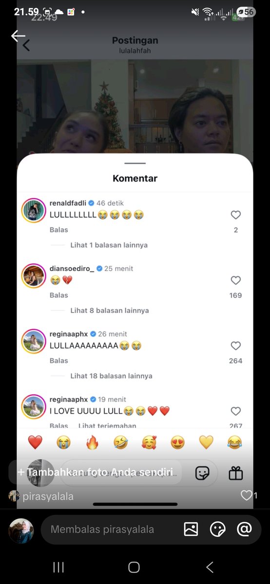 UCornnn's tweet image. syok buka tiktok jg bahas lula😭