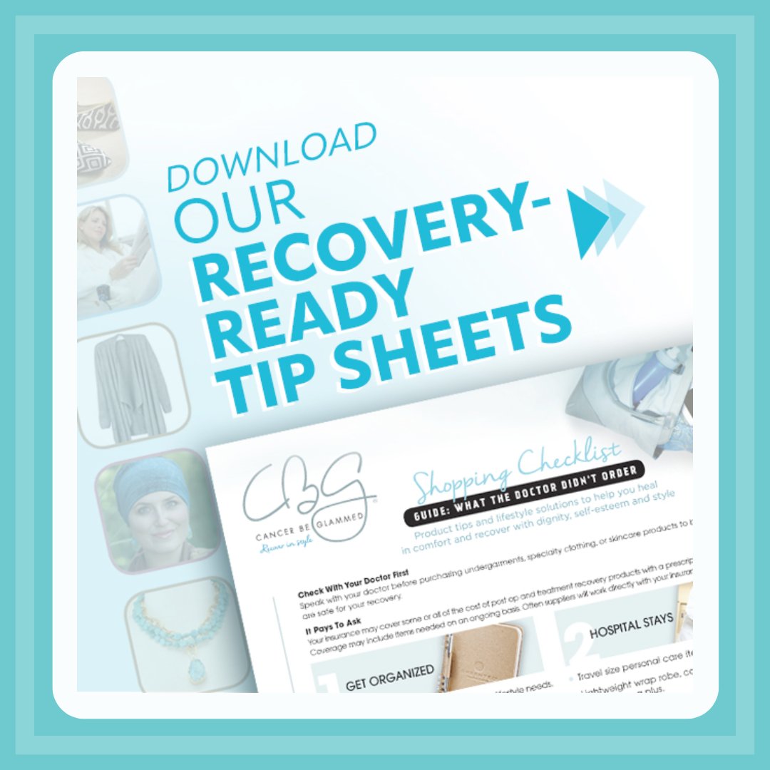 CancerBeGlammed's tweet photo. “Stress Less” is a recommendation that  all of us are familiar with, but if you are coping with cancer treatment and recovery, stressing .ess is almost impossible. That’s why we created free, Recovery-Ready Tip Sheets you can download at https://t.co/ZAbW7Ev6vs. Hope this helps! https://t.co/r93wYQKTRl