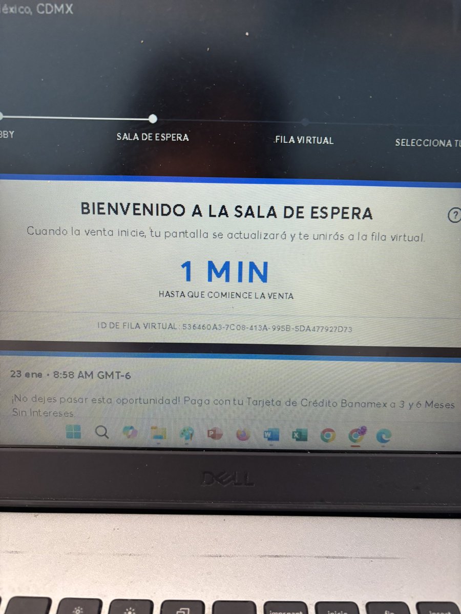 Está en 1 min y ahora en <1 min #BTS_WORLDTOUR_MEXICOCITY