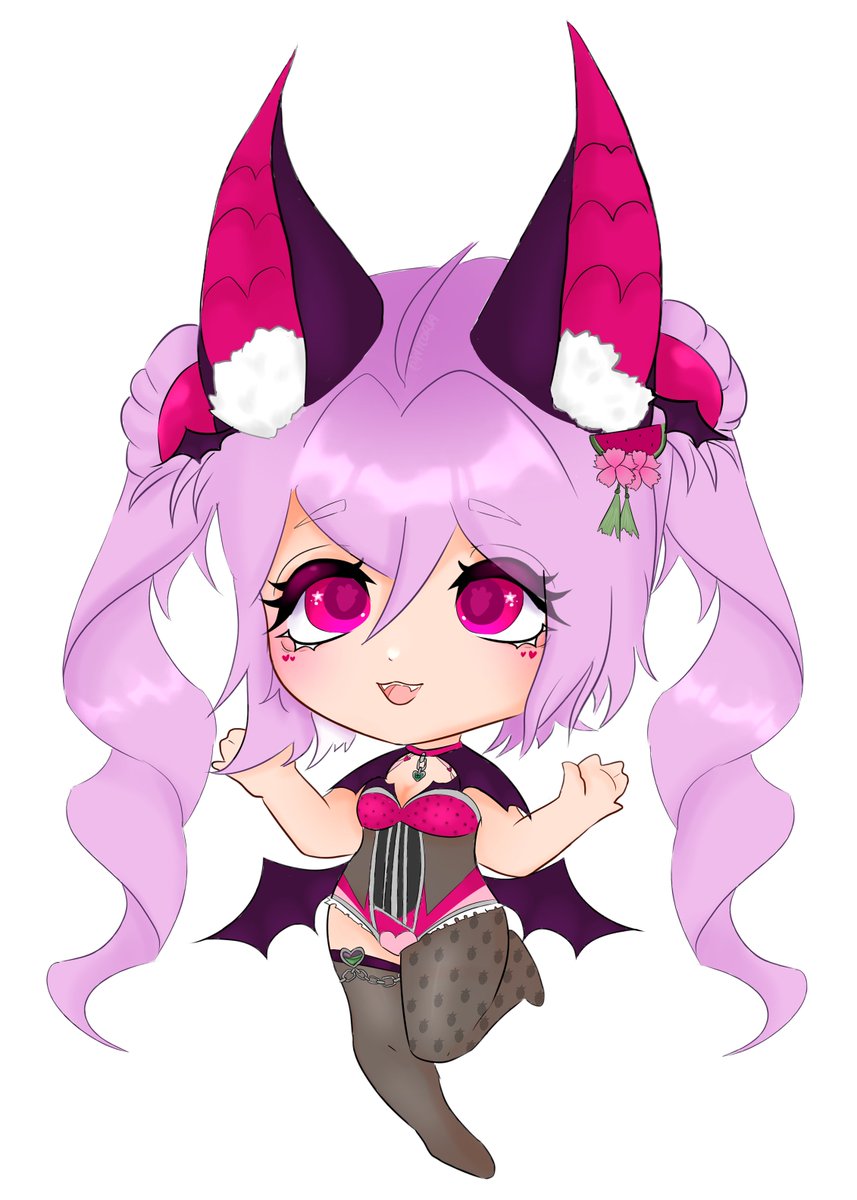 Batty Rat @aoyamaichigoo batty rat >:3 (insanely gorg style btw, this is gorgeous