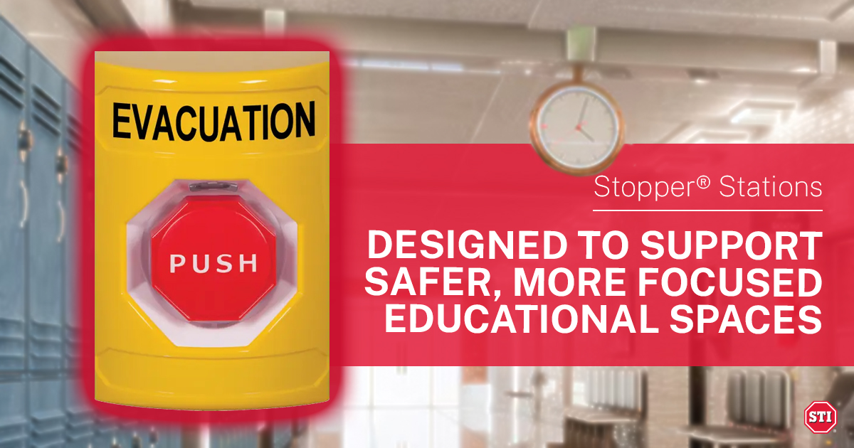 From hallways and classrooms to gymnasiums and common areas, Stopper® Station push buttons help protect facilities without disrupting daily learning. Thoughtfully designed to support safer, more focused educational spaces.

Link in bio.