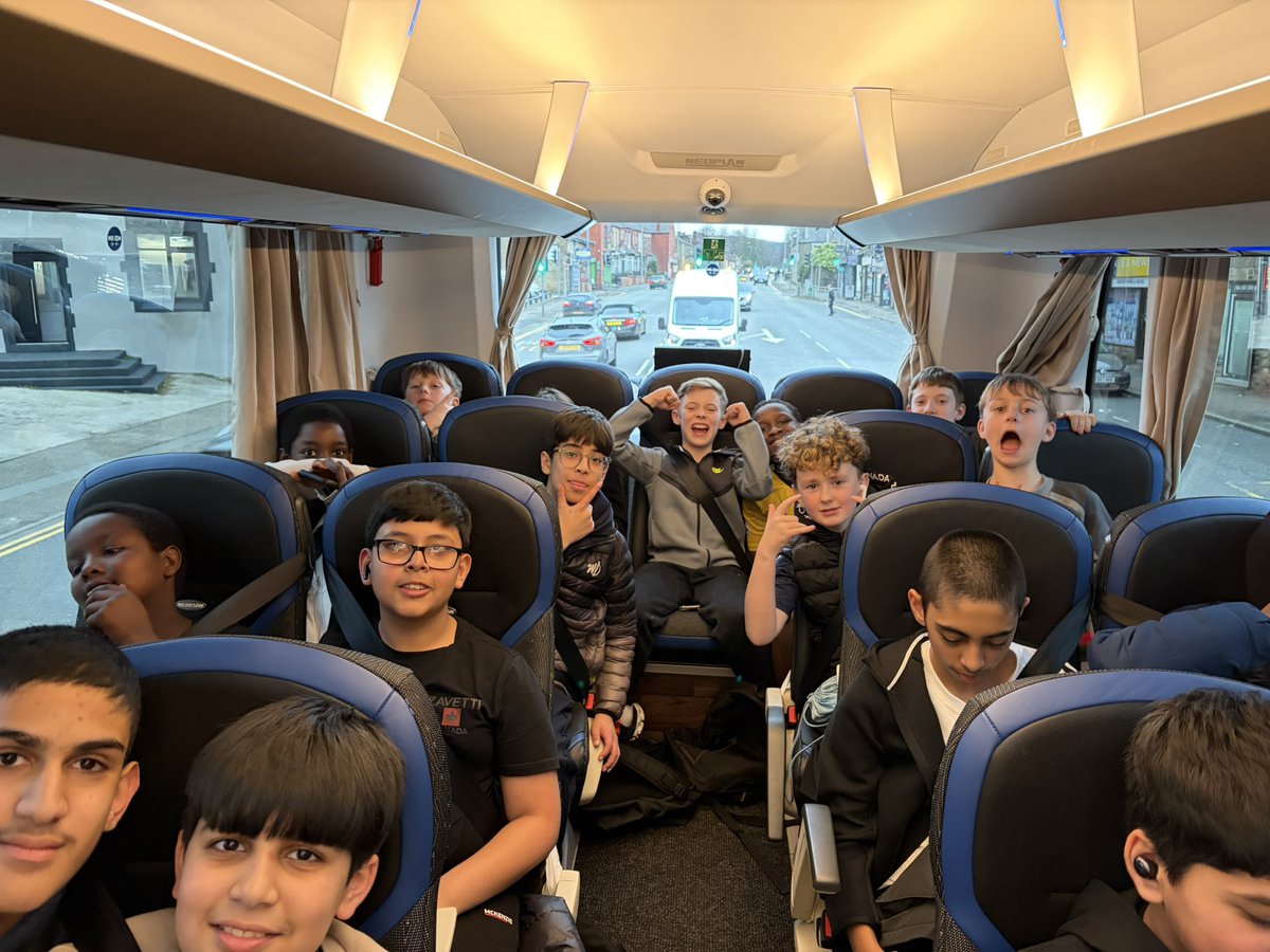 SharplesSchool's tweet photo. We are on our way to @TheDeepHull for the Boys Sleepover 2026! https://t.co/p9lttriFMG
