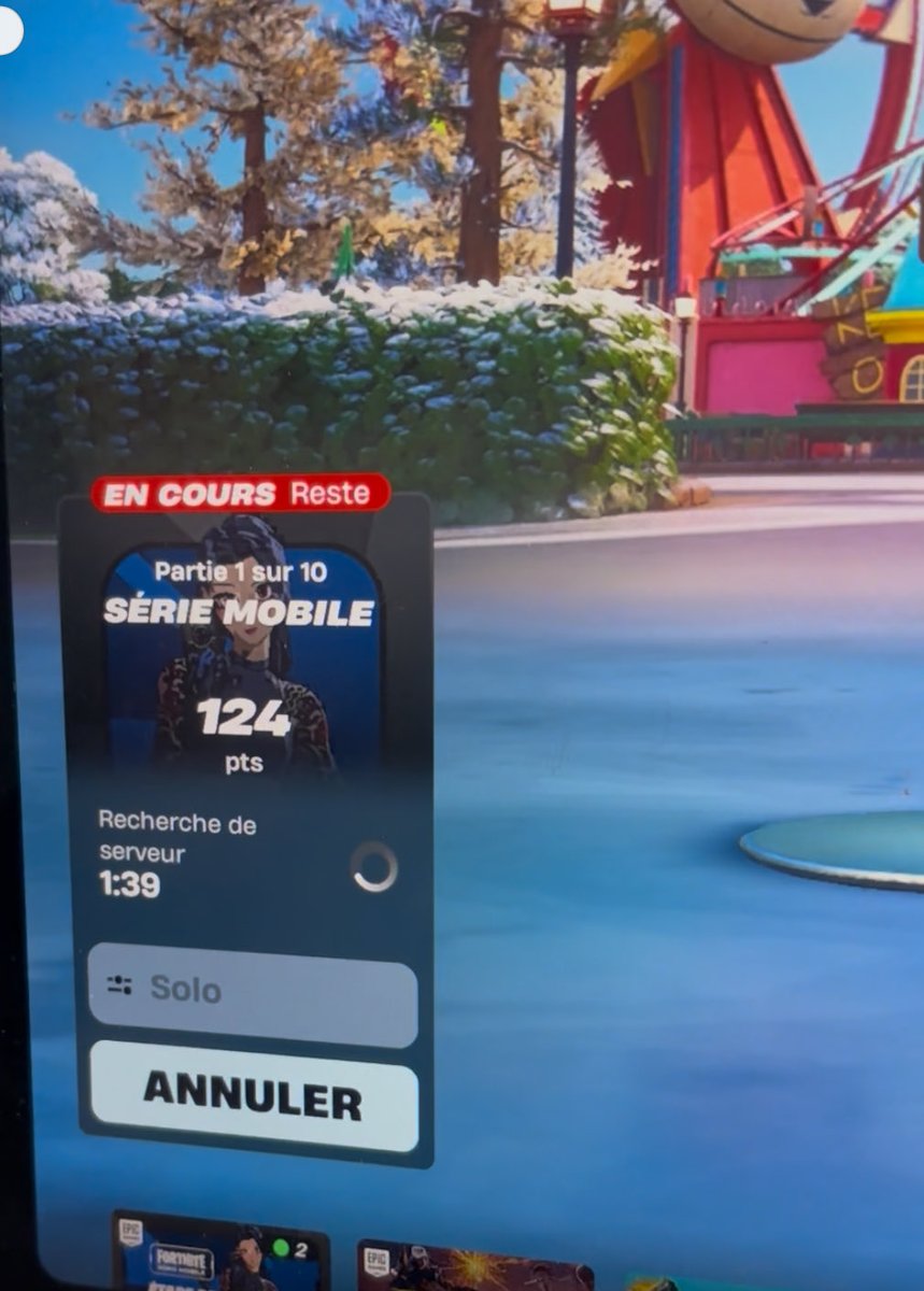 What the hell is this shitty tournament? It keeps failing to load the last game, and I've only played 7. The same thing happened to me in Asia. I'm so sick of these mobile cups.
#fuckelo