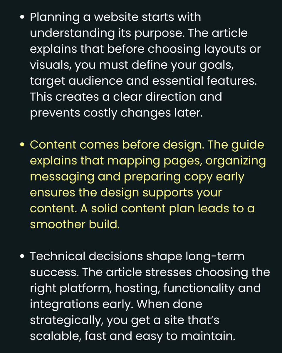 newlightdigital's tweet photo. Building a new website?
This guide covers the key decisions to make before design or development, so your site is strategic and aligned with your business goals.

COMMENT “WEBSITE PLANNING” FOR THE GUIDE.
#webdesign #websiteplanning #digitalstrategy #businessgrowth https://t.co/wiqaS4aTLH