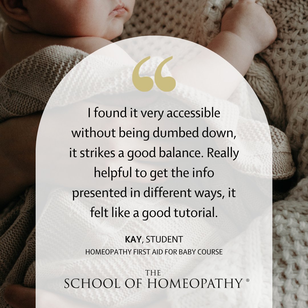 School of Homeopathy tweet media