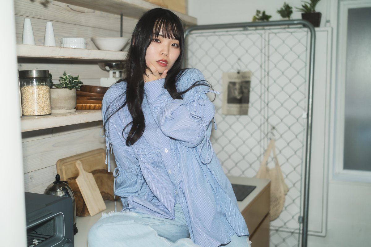 #藍色ちゃんおたおめ
🎉🎂

モデル：藍色（<a href="/papikosu0124/">藍色🦋🐶</a>）さん

#ポートレート #藍色