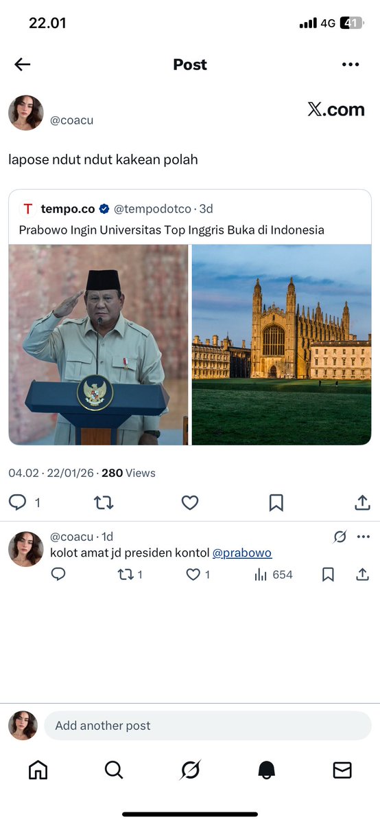 barusan ada nomer ga dikenal telfon &amp; suruh aku segera take down tweet ini🙂