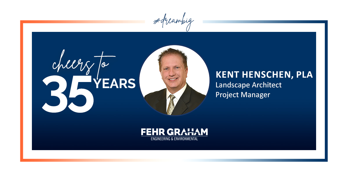 HUGE MILESTONE! 🎉 We are extremely lucky to have Kent Henschen with us for 35 years! Thank you for all you do, Kent. Hats off to you!