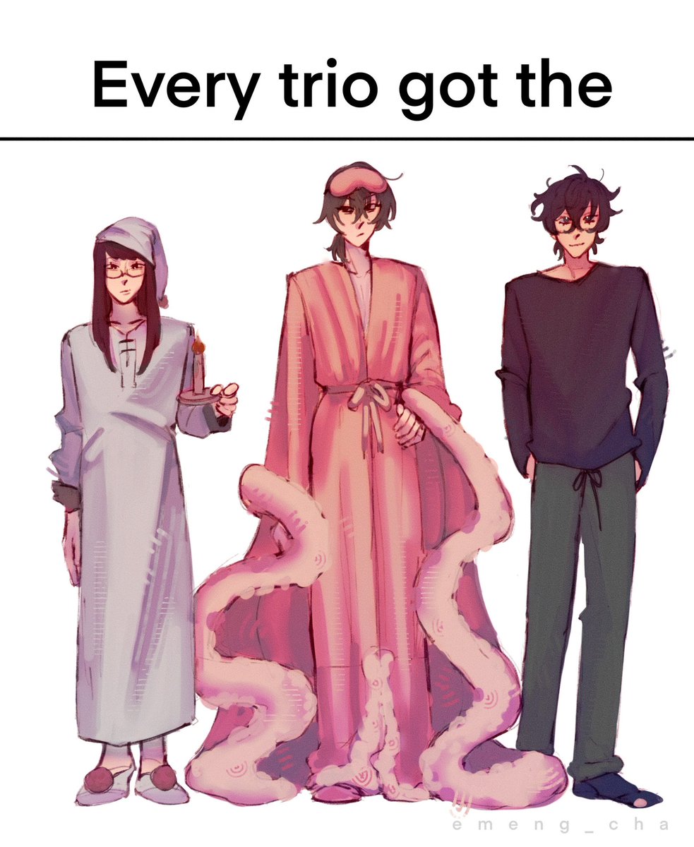 emeng_cha's tweet image. #persona5 #p5r
royal trio sleepover