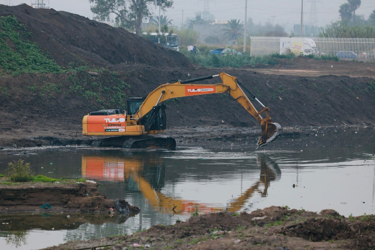 ¡Arrancamos con todo el Programa Preventivo de Desazolves 2026! 💪🌧

Para reducir el riesgo de inundaciones y proteger nuestros recursos naturales, iniciamos la limpieza de canales y cuerpos de agua en Tlajo 🌊. Ya están #SiempreChabeando más de 40 brigadas bien equipadas con