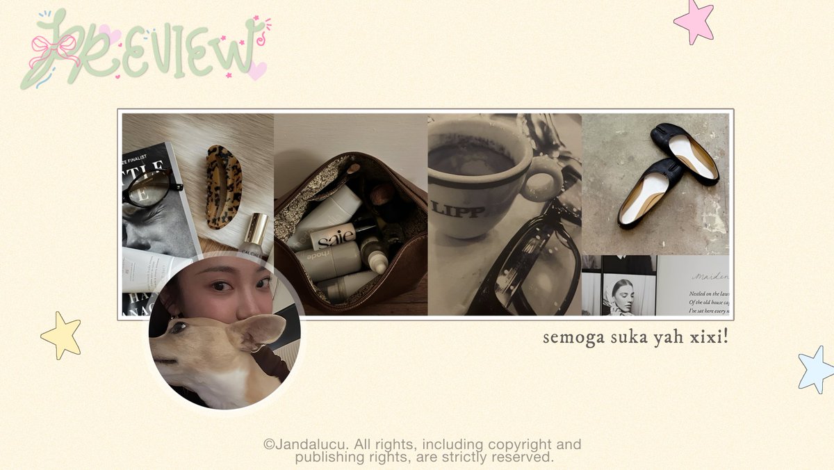 faeyetales's tweet image. help repost yaah 🐈‍⬛ #zonauang 

heiiyyy★ tersedia 7 layout ready stock Ningning siap bawa🦋

★★★★★ 5.000 / ea ★★★★★
•get ava jpg png•

dm atau for fast respon ke telwee🐈
terima kasih! 🩵