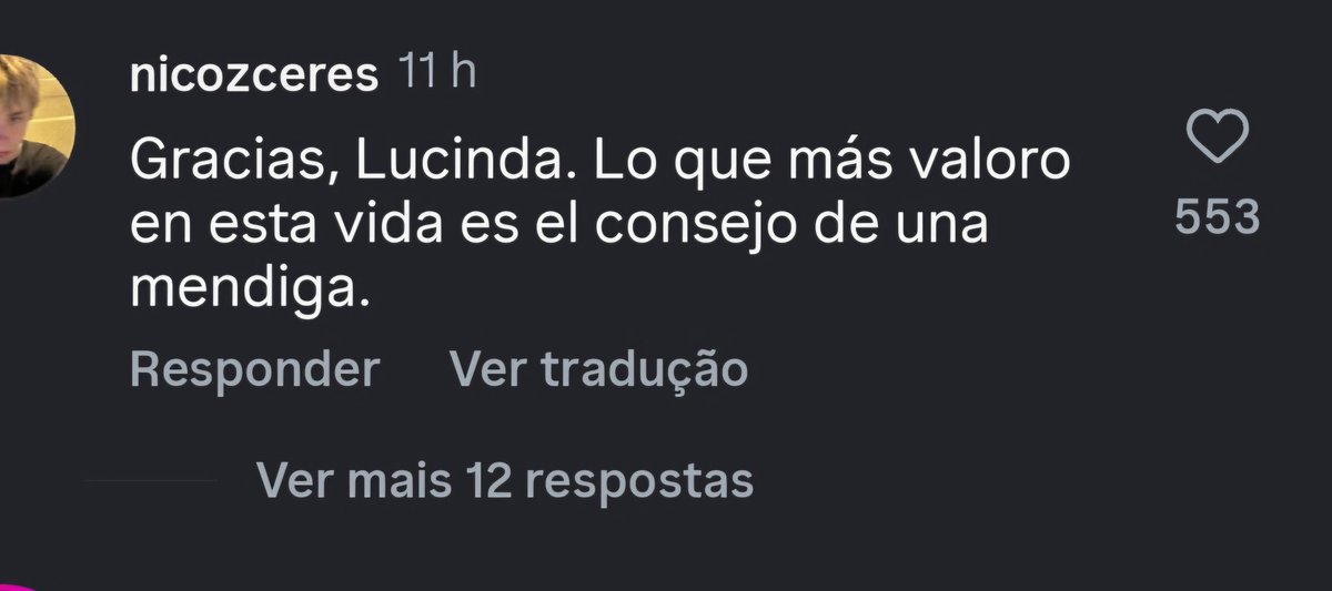 Rindo dos comentários no Instagram de Sirat