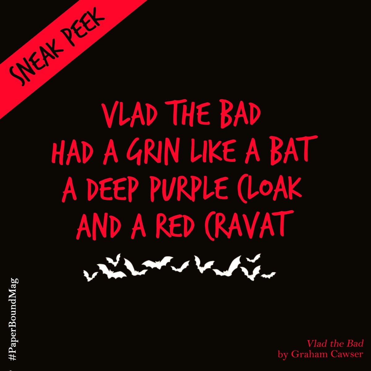 PaperBound Magazine tweet media