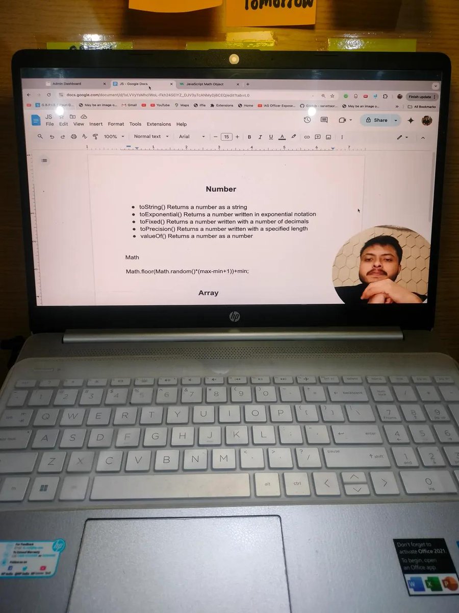 Codingwithdev06's tweet photo. ✅Day 24 of my Web Dev journey! 
🎯Today, I learned about JavaScript Math methods.

JavaScript's Math object helps with quick calculation.

Some cool methods I learned.

🔺Math.round() – 

🔺Math.floor() – 

🔺Math.ceil() –

🔺Math.random() – 

🔺Math.max() / Math.min() 
#WebDev https://t.co/SUvsv57L5F