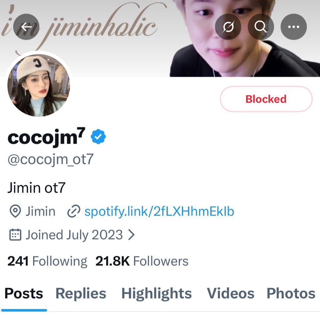 not our usual chart content or update but we ask everyone to please report this account! they have been steadily gaining followers despite posting vile hate towards 🐰 (&amp; other members). don’t be fooled by the ot7 in their bio!

> spam, harassment 
x.com/cocojm_ot7