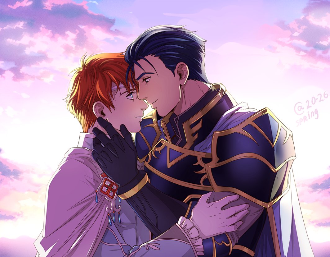 Fire Emblem Marriage series revisited.   
Hector x Eliwood 
#fe #fireemblem #feh