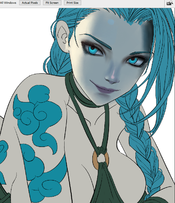 The_Alfadhir's tweet photo. Wip 
#jinx #fanrt https://t.co/28rnBZi3T6