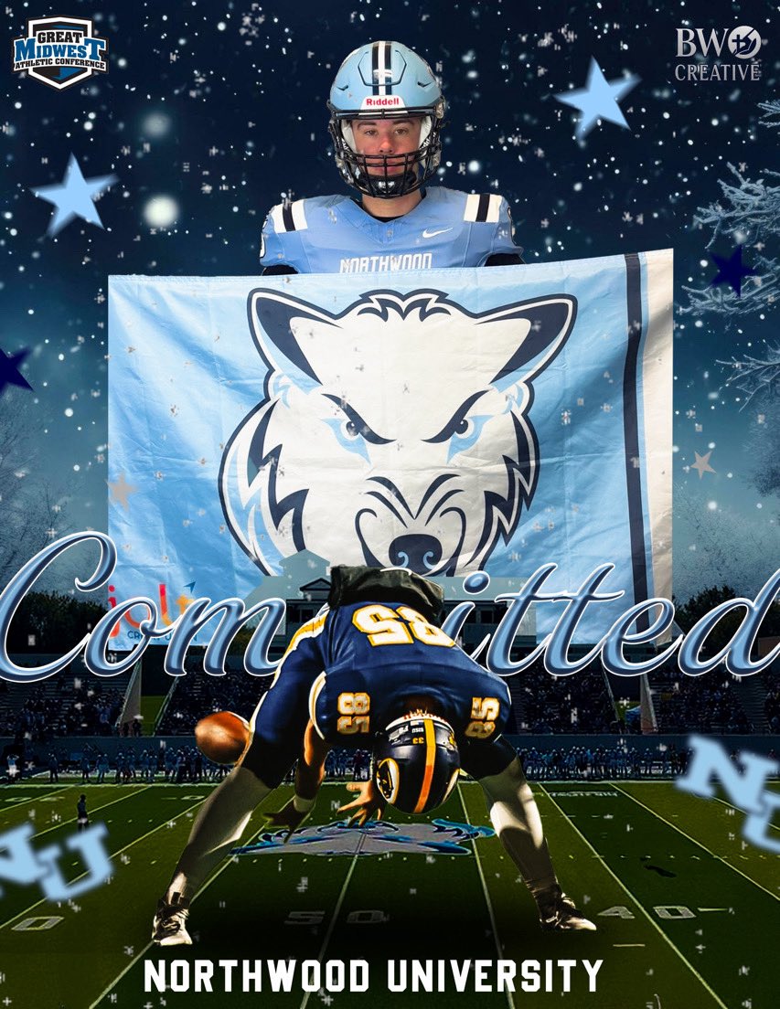 GregorySeybert6's tweet photo. I am blessed to say I am 100% committed to Northwood!!! Let’s get to work!!!
@CoachArnoldJR @CoachBeurer https://t.co/2g6xHvmMeO