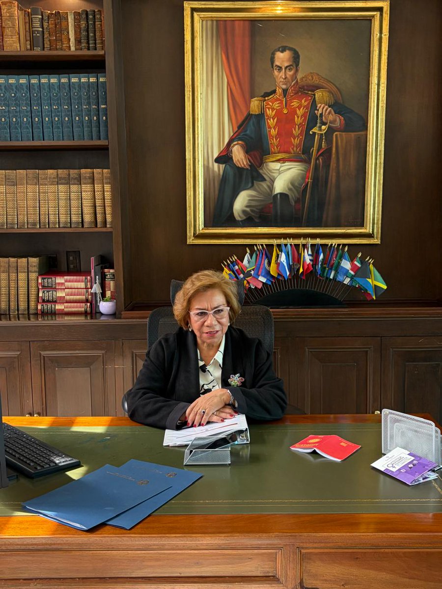 En la mañana del 23 de enero, la Ministra de Relaciones Exteriores, Rosa Yolanda Villavicencio Mapy, sostuvo una llamada de trabajo cordial con el secretario de Estado de Estados Unidos, Marco Rubio, en preparación para la reunión de los presidentes <a href="/petrogustavo/">Gustavo Petro</a> y Donald Trump