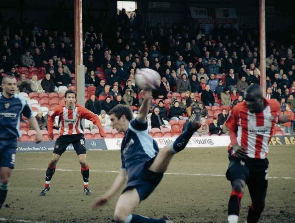 Brentford away. Lost two-nil. Dreadful performance. Griffin Park had pubs on all 4 corners which kind of made up for things. 

#PVFC150 #pvfc