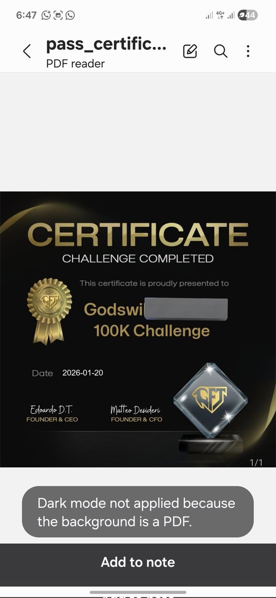 Godswillelolen's tweet image. $100k funded.... $50k funded.... Proud mentor moment ❤️ 💙 

February class Registration is ON for $50... 

one on one Private session for $300 (2 slots available).... DM me on Whatsapp +2348139031597