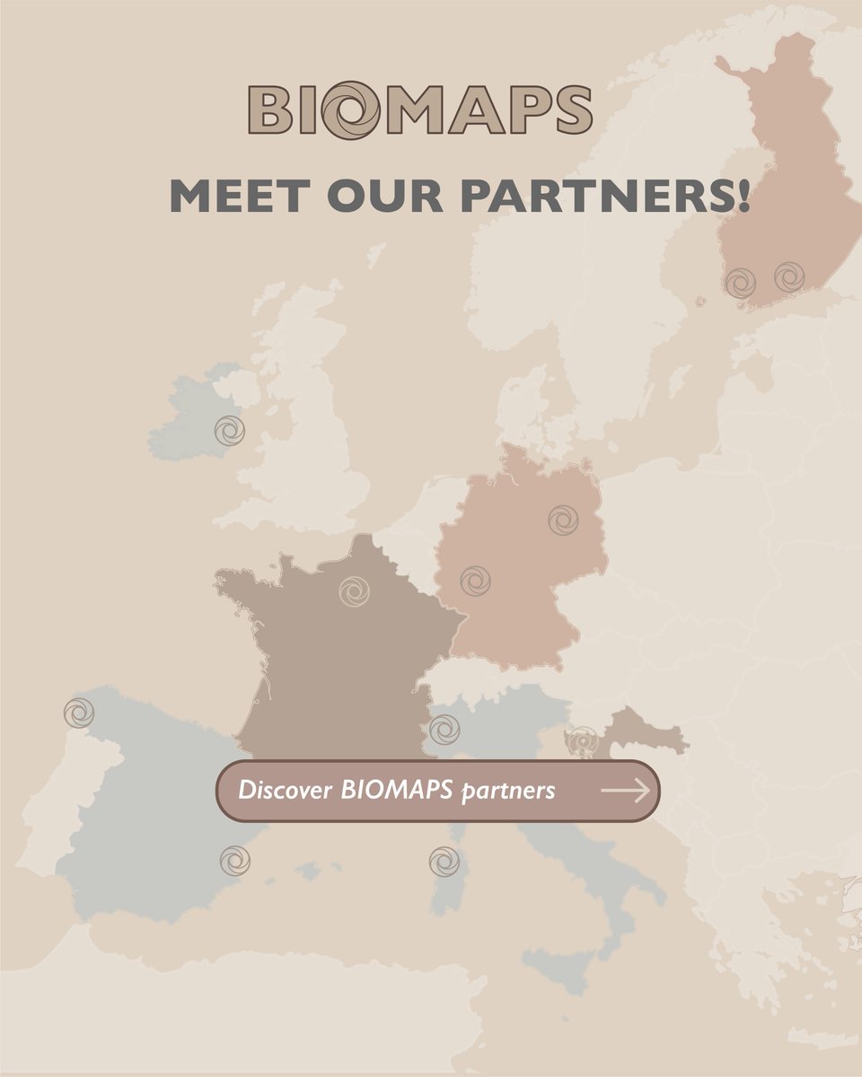 biomaps_project's tweet photo. We are thrilled to collaborate with 11 incredible partners from 7 diverse countries on the #BIOMAPS, led by VTT Technical Research Centre of Finland Ltd! https://t.co/Uuh7Nh5tjx