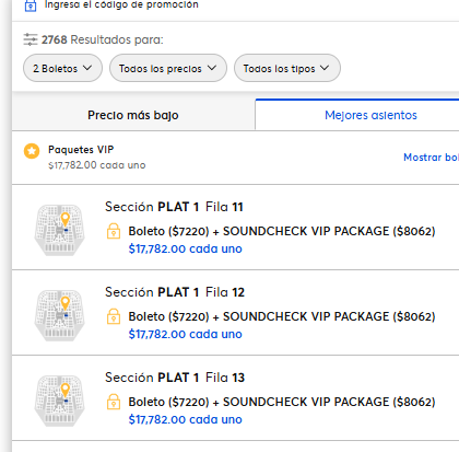 Tickets MX tweet media